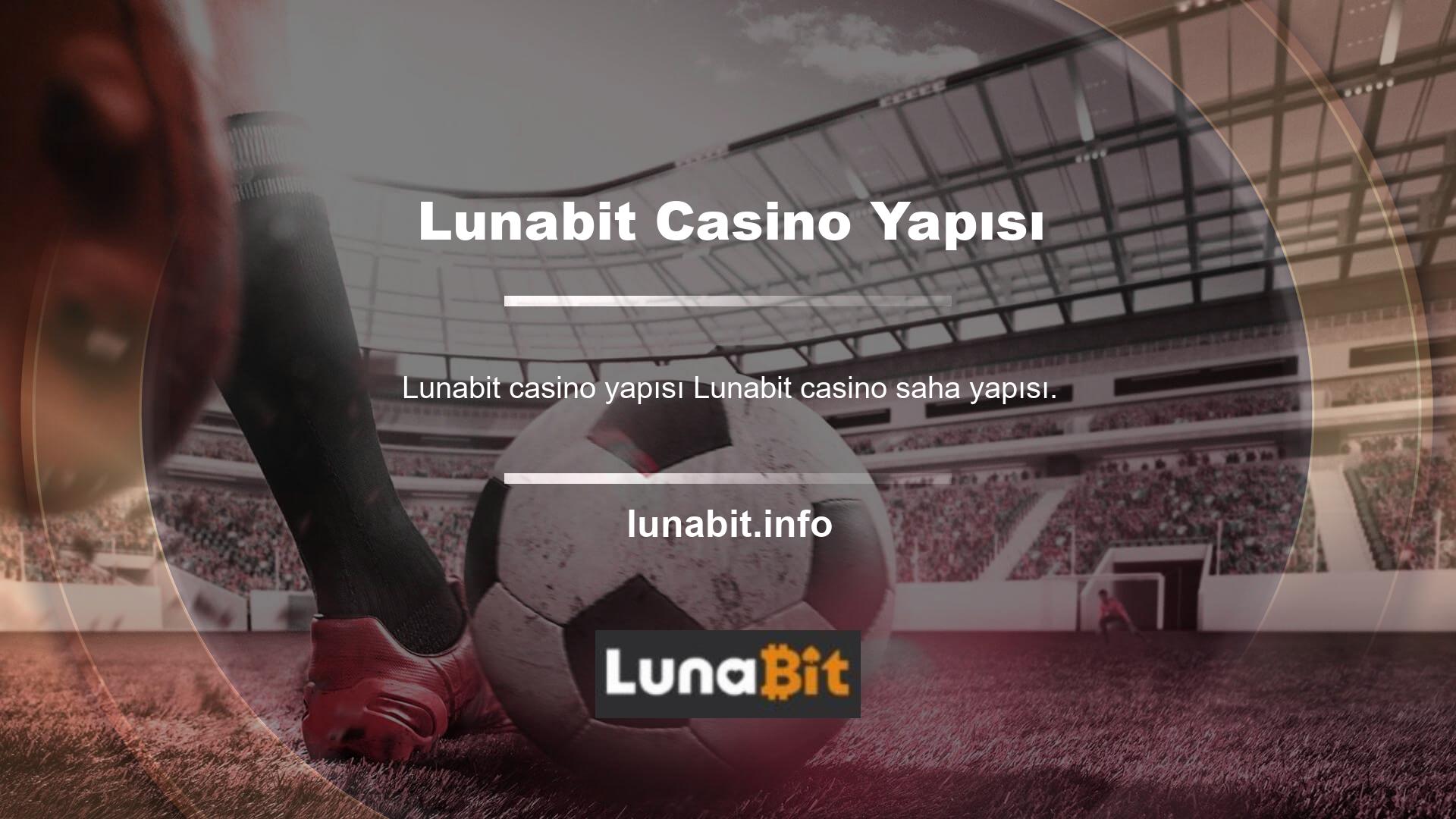 Tahmin edebileceğiniz gibi, casino sitesinin yapısı izinle tasarlanmıştır